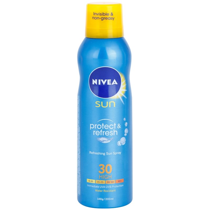 Nivea Sun Protect Refresh spray solar invisível efeito