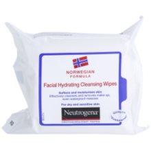 Neutrogena Face Care toalhitas de limpeza para pele seca a sensível