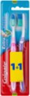 Colgate Extra Clean cepillo de dientes medio 2 uds