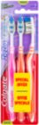 Colgate Zig Zag cepillo de dientes medio 3 uds