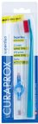 Curaprox 5460 Ultra Soft Superduo cepillo de dientes + cepillos interdentales de recambio con soporte