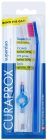 Curaprox 5460 Ultra Soft Superduo szczoteczka do zębów+ zapasowe szczotki szczoteczki międzyzębowe z uchwytem