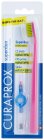 Curaprox 5460 Ultra Soft Superduo cepillo de dientes + cepillos interdentales de recambio con soporte