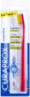Curaprox 5460 Ultra Soft Superduo cepillo de dientes + cepillos interdentales de recambio con soporte