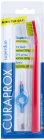 Curaprox 5460 Ultra Soft Superduo brosse à dents + brossettes interdentaires de rechange avec manche