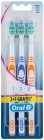 Oral B 1-2-3 Classic Care szczoteczki do zębów medium 3 szt.