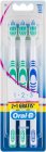 Oral B 1-2-3 Classic Care szczoteczki do zębów medium 3 szt.
