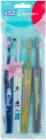 TePe Kids escovas de dentes para crianças extra macia 4 pcs