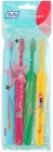 TePe Kids escovas de dentes para crianças extra macia 4 pcs