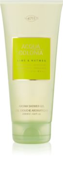 4711 Acqua Colonia Lime & Nutmeg sprchový gel unisex 200 ml