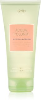 4711 Acqua Colonia White Peach & Coriander tusfürdő unisex 200 ml