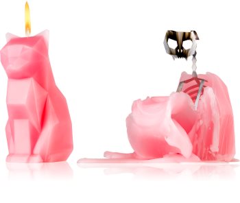 54 Celsius PyroPet KISA (Cat) decorative candle dusty pink