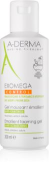 A-Derma Exomega gel mousse emolliente per pelli secche e atopiche