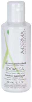 A-Derma Exomega gel espumoso suavizante para pieles muy secas, sensibles y atópicas
