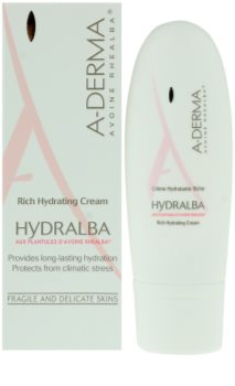 A-Derma Hydralba crema idratante per pelli secche