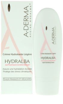 A-Derma Hydralba Feuchtigkeitscreme für normale Haut und Mischhaut