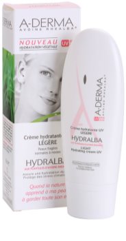 A-Derma Hydralba овлажняващ крем за нормална към смесена кожа SPF 20
