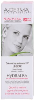 A-Derma Hydralba овлажняващ крем за нормална към смесена кожа SPF 20