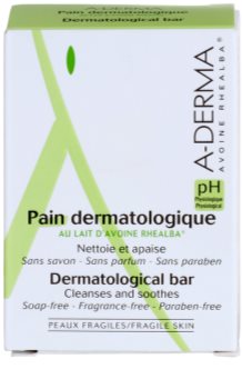 A-Derma Original Care дерматологічне очищаюче мило для чутливої та подразненої шкіри