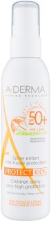 A-Derma Protect Kids Sunscreen Lotion in Spray with SPF 50+ for Kids