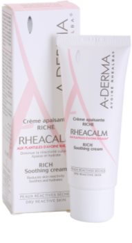 A-Derma Rheacalm nährende und beruhigende Creme für trockene Haut