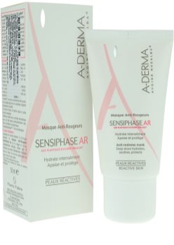 A-Derma Sensiphase AR Maske für empfindliche Haut mit der Neigung zum Erröten