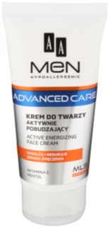 AA Cosmetics Men Advanced Care Energie-Creme für das Gesicht