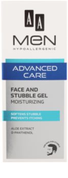 AA Cosmetics Men Advanced Care feuchtigkeitsspendende und beruhigende Creme für Gesicht und Bart