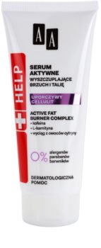 AA Cosmetics Help Stubborn Cellulite karcsúsító szérum hasra és derékra