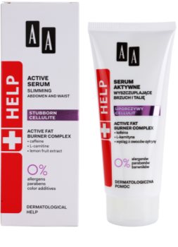 AA Cosmetics Help Stubborn Cellulite karcsúsító szérum hasra és derékra