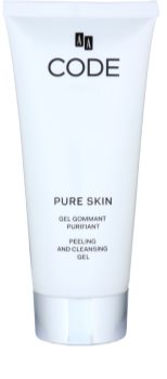 AA Cosmetics CODE Sensible Pure Skin exfoliační čisticí gel pro citlivou pleť