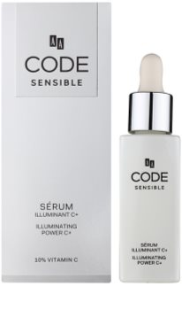 AA Cosmetics CODE Sensible seum pentru piele cu efect iluminator