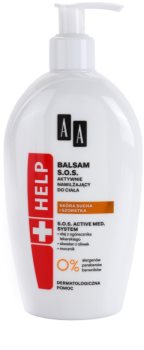 AA Cosmetics Help Dry and Rough Skin SOS Balsam mit feuchtigkeitsspendender Wirkung