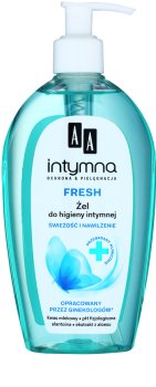 AA Cosmetics Intimate Fresh gel per l'igiene intima con aloe vera