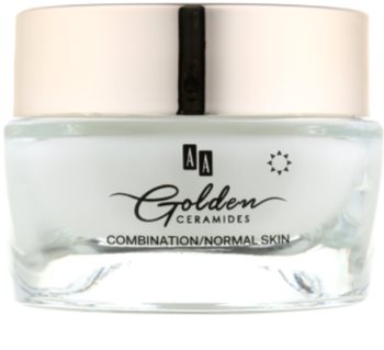 AA Cosmetics Golden Ceramides Tagescreme gegen Falten mit Matt-Effekt