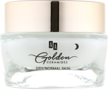 AA Cosmetics Golden Ceramides intenzivní noční krém s regeneračním účinkem