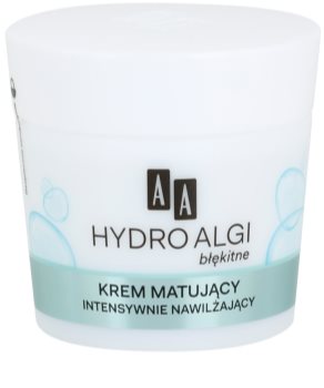AA Cosmetics Hydro Algae Blue matující krém s hydratačním účinkem