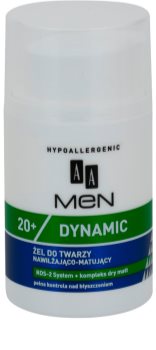 AA Cosmetics Men Dymanic 20+ matující hydratační gel