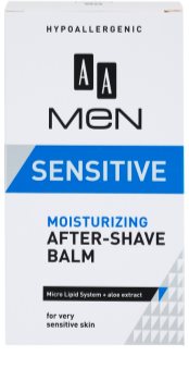 AA Cosmetics Men Sensitive balsam hidratant dupa barbierit