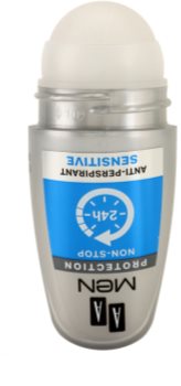 AA Cosmetics Men Sensitive roll-on antibacteriano sem perfume