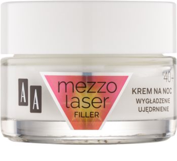 AA Cosmetics MezzoLaser zpevňující noční krém s regeneračním účinkem 40+