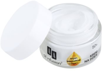 AA Cosmetics Oil Infusion2 Argan Inca Inchi 50+ Lifting Day Cream with Anti-Wrinkle Effect