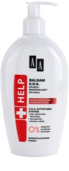 AA Cosmetics Help Sensitive and Very Dry Skin SOS beruhigender Balsam mit regenerierender Wirkung