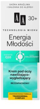 AA Cosmetics Age Technology Youthful Vitality Moisturising and Smoothing Eye Cream 30+