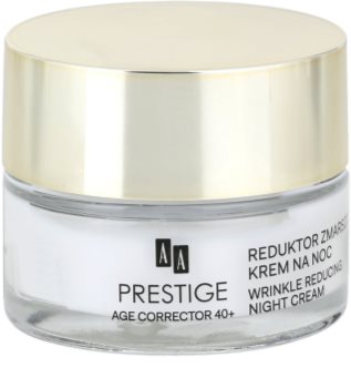 AA Prestige Age Corrector 40+ noční krém proti vráskám