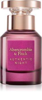 abercrombie & fitch authentic night woman woda perfumowana 30 ml    