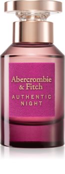 abercrombie & fitch authentic night woman woda perfumowana 50 ml    
