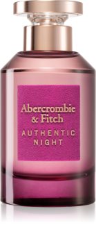 abercrombie & fitch authentic night woman woda perfumowana 100 ml    