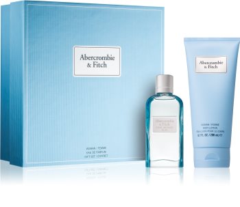 abercrombie & fitch first instinct blue woman woda perfumowana 50 ml zestaw