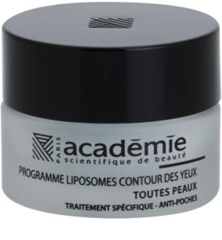 Academie All Skin Types glättende Augencreme gegen Schwellungen